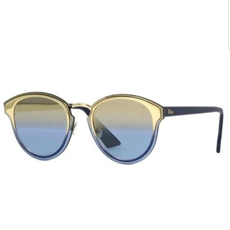 sun glasses dior nightfall gold blue|Dior DIOR NIGHTFALL LKS/X5 Sunglasses Gold .